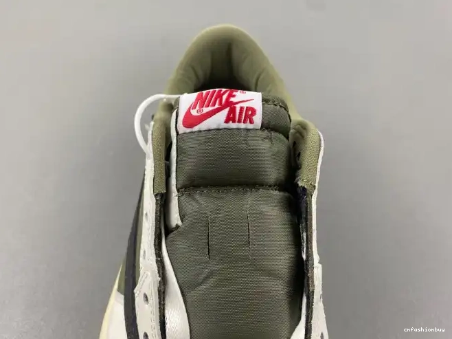 MEDIUM AIR OG TRAVIS 1 LOW JORDAN OLIVE X DM7866-200 SCOTT 0607